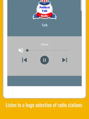 Political Talk Radio android App screenshot 1