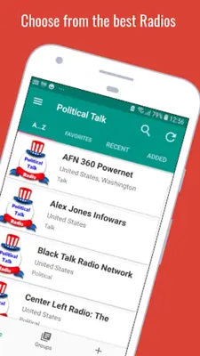 Political Talk Radio android App screenshot 8